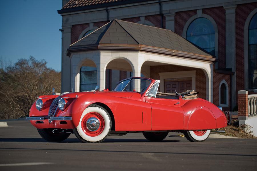  Jaguar XK120 Drophead Coupe 1954 года  (фото 27 из 27)